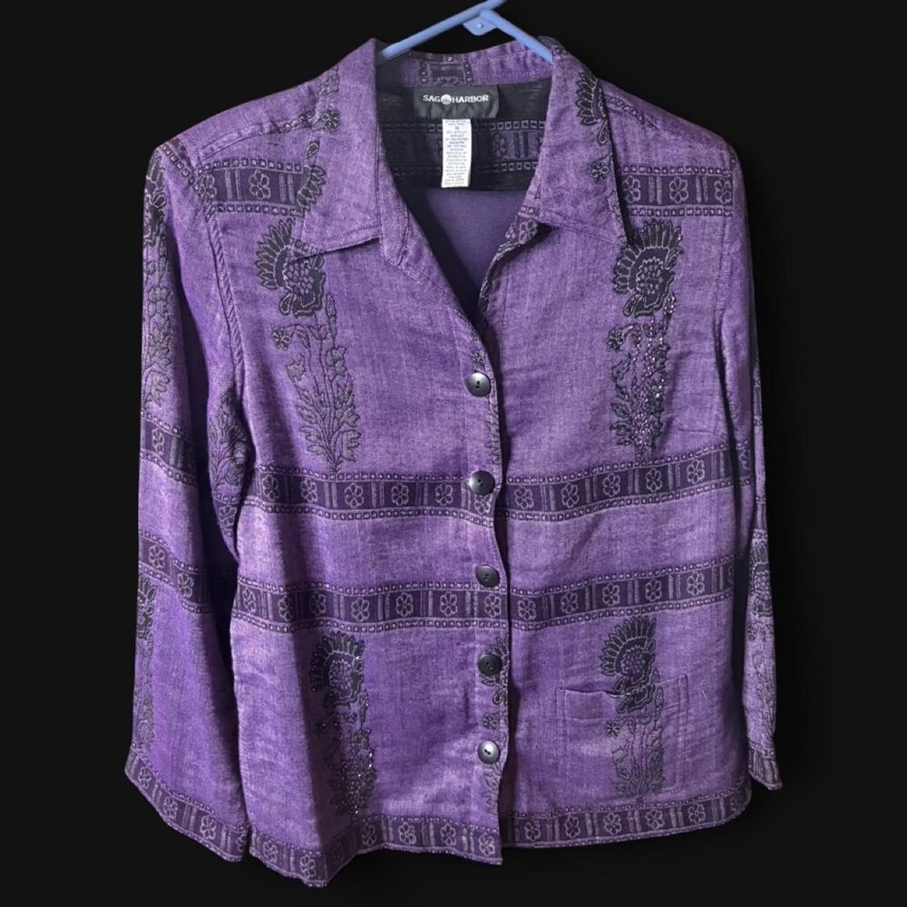 Sag-harbor Women's Purple Jacket